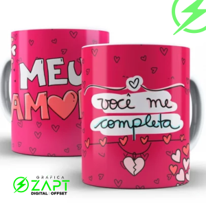 Caneca de Porcelana Porcelana  Branca   